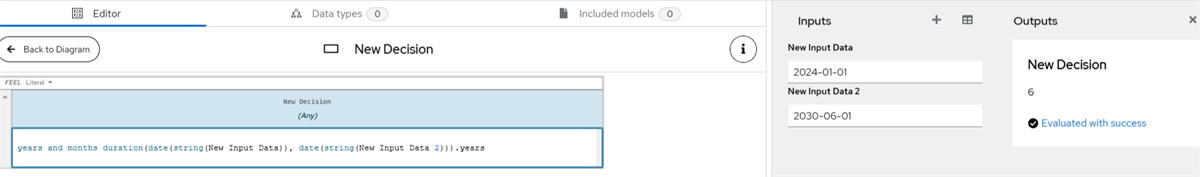 Example of multiple nested conversions: string, date